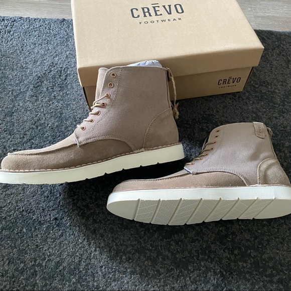 Crevo Men's Roe Lace Up Memory Foam Boots - Picture 7 of 7